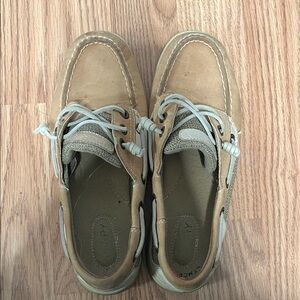 Sperry’s Tan Boat Shoes with Laces